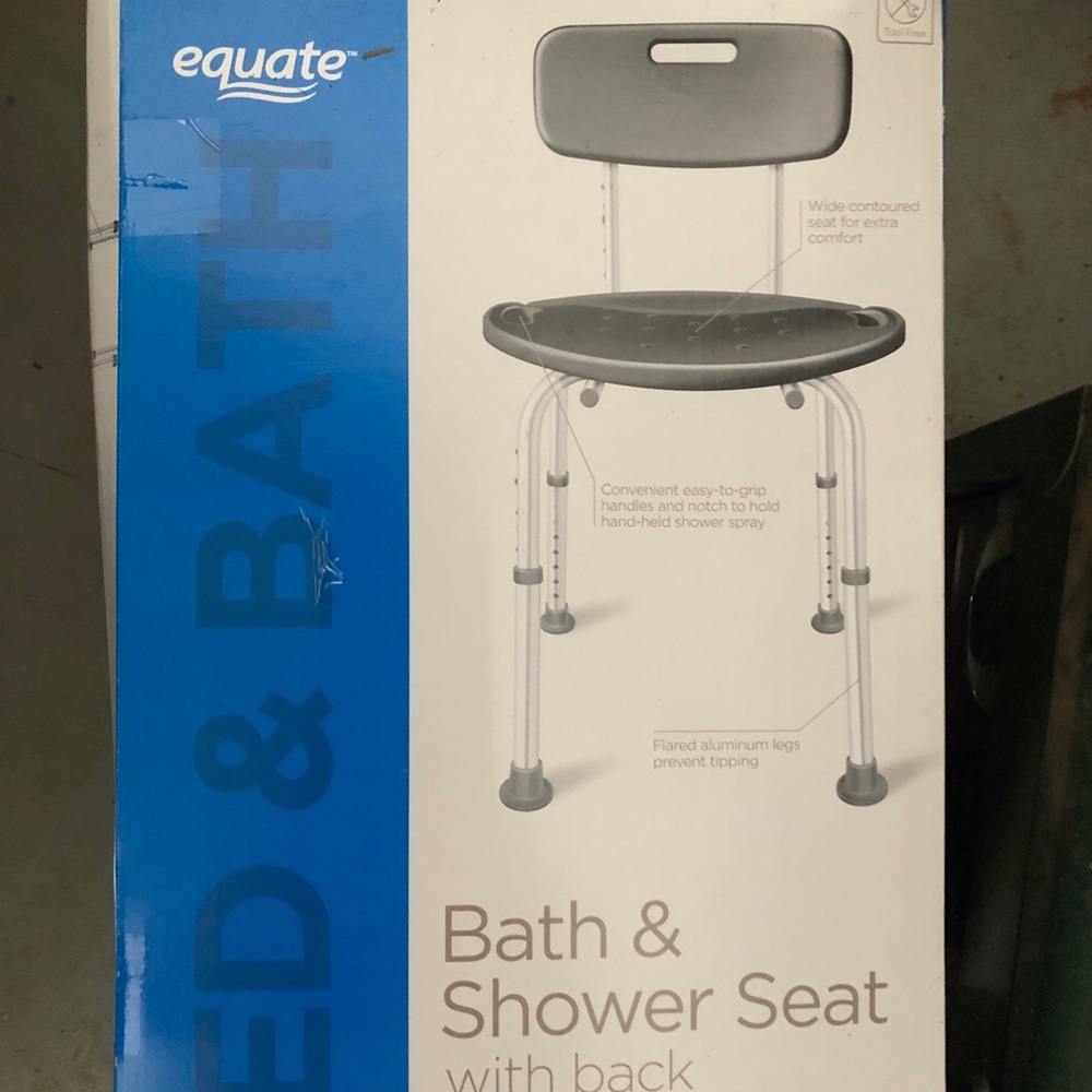 Bath and shower seat
